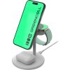 greencell magscape ladowarka indukcyjna stand 3w1 magsafe do iphone apple watch airpods i innych sluchawek bezprzewodowych