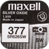 bateria srebrowa mini maxell 377 376 sr 626 sw g4 2