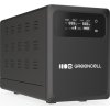 green cell ups 800va 500w unterbrechungsfreie stromversorgung mit lcd display