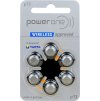 6 x baterie do aparatow sluchowych power one sab varta 13