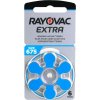 6 x baterie do aparatow sluchowych rayovac extra advanced 675 2