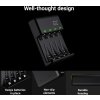 set charger green cell gc vitalcharger and 4x batteries aaa hr03 800mah