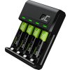 set charger green cell gc vitalcharger and 4x batteries aaa hr03 800mah