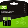 battery 4x d r20 hr20 ni mh 12v 8000mah green cell