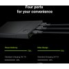 power bank green cell powerplay10 10000mah usb c 18w pd and 2x usb a gc ultra charge