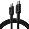 cable green cell gc powerstream usb c usb c 120cm with power delivery 60w 480 mbps ultra charge qc 30