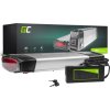 green cell e bike battery 36v 13ah li ion rear rack with charger