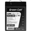 green cell cube agm ip54 6v 4ah vrla battery gel deep cycle scooter mower boat barge mower tractor fishing boat