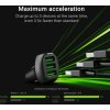 ladowarka samochodowa green cell gc powerride 3xusb 18w moc calkowita 54w z technologia szybkiego ladowania ultra charge