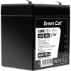 green cell agm vrla 12v 4ah bezobslugowy akumulator do zasilaczy awaryjnych ups zabawki kasy wagi