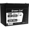 green cell agm vrla 12v 80ah bezobslugowy akumulator do lodzi melexa kampera wozka kosiarki