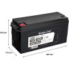green cell agm vrla 12v 150ah bezobslugowy akumulator do kampera fotowoltaiki paneli solarnych lodzi 1