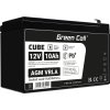 green cell agm 12v 10ah akumulatorova bezudrzbovy akumulator systemy zdroje nepretrziteho napajania ups
