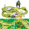 Velká závodní dráha, Dino Park Extralink Toys, Auto, Dinosaurus, Dinosauří park, XXL, 240 dílků