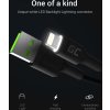 cable green cell ray usb cable usb c 120cm with green led backlight and support fast charging ultra charge qc 30