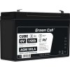 green cell agm vrla 6v 14ah bezobslugowy akumulator do systemu alarmowego kasy fiskalnej zabawki