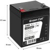 green cell agm 12v 5ah akumulatorova bezudrzbovy akumulator hracky vystrazne systemy hrackarske vozidlo 1