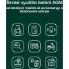 green cell agm 6v 13ah akumulatorova bezudrzbovy akumulator hracky vystrazne systemy hrackarske vozidlo 9