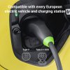 green cell snap nabijaci kabel typu 2 11kw 5m pre tesla model 3 s x y kia ev6 hyundai ioniq 5 bmw i3 ford mach e