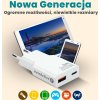 ladowarka sieciowa everactive gan super slim sc 340q z gniazdem usb qc3 0 oraz usb c pd 20w 6