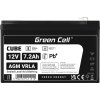 green cell agm vrla 12v 72ah bezobslugowy akumulator do systemu alarmowego kasy fiskalnej zabawki 2