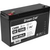 green cell agm 6v 12ah akumulatorova bezudrzbovy akumulator hracky vystrazne systemy hrackarske vozidlo