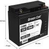 green cell agm vrla 12v 18ah bezobslugowy akumulator do kosiarki skutera lodzi wozka inwalidzkiego 1