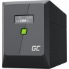uninterruptible power supply ups greencell 1500va 900w powerproof with lcd display