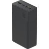 greencell powerplay 30 black powerbank with 30000mah 225w 4 ports