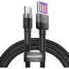 kabel przewod silikonowy usb usb c typ c everactive cbs 1 5cb 150cm z obsluga szybkiego ladowania do 3a czarny 9