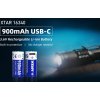 akumulator xtar 16340 r cr123 3 7v li ion 900mah z zabezpieczeniem z portem usb c 7