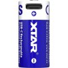 akumulator xtar 16340 r cr123 3 7v li ion 900mah z zabezpieczeniem z portem usb c 3