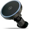 magnetyczny uchwyt samochodowy z ladowarka indukcyjna zgodny z magsafe everactive mc w15 pro 15w 10