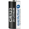 50 x bateria foto litowa everactive cr123 3