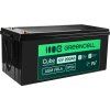 greencell agm vrla 12v 200ah maintenance free battery for solar boat applications 240x522x226mm