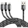 kabel przewod usb 3w1 usb c lightning micro usb 120cm everactive cbb 1 2mci do 2 4a 2