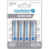 4 x akumulatorki everactive r6 aa ni mh 2000 mah ready to use 2