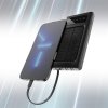Powerbanka | Solární power banka, USB-C, Extralink EPB-091 10000mAh, černá