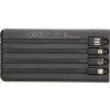 Powerbanka | Solární power banka, USB-C, Extralink EPB-091 10000mAh, černá