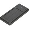 Powerbanka | Solární power banka, USB-C, Extralink EPB-091 10000mAh, černá