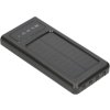 Powerbanka | Solární power banka, USB-C, Extralink EPB-091 10000mAh, černá