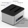 2x HDD/SSD disk dokovací stanice | 2,5"/3,5" SATA | USB 3.0 | Klonování