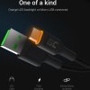 kabel przewod green cell gc ray usb micro usb 200cm z pomaranczowym podswietleniem led szybkie ladowanie ultra charge qc 30