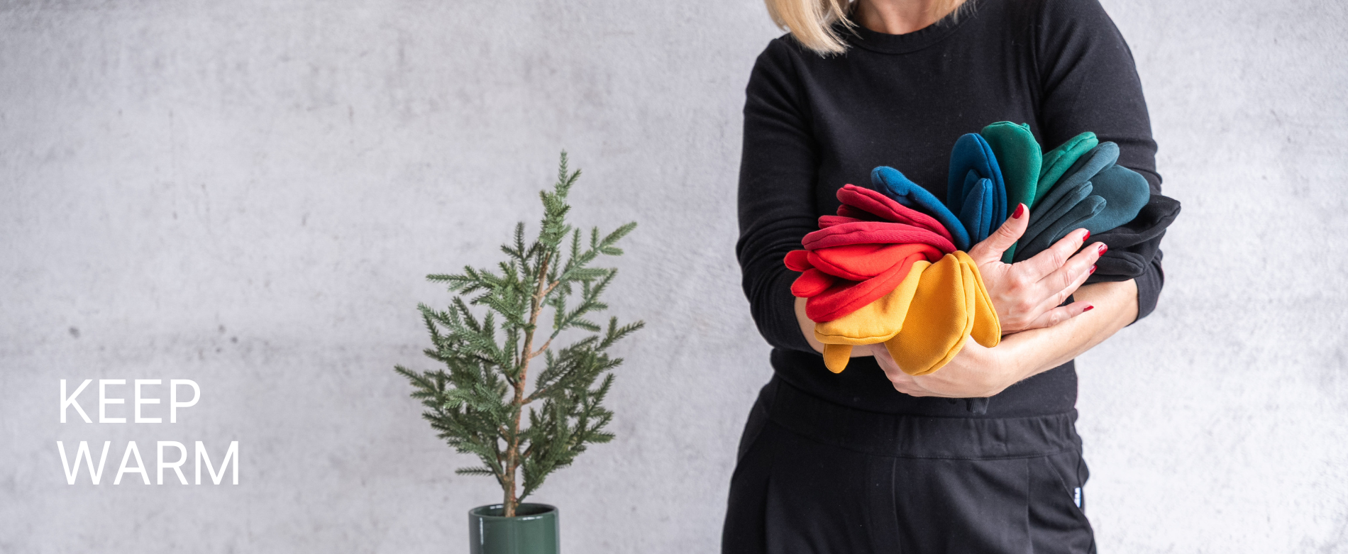 Palčáky v různých barvách