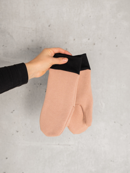 Palčáky, rukavice PLAY pudrová