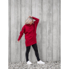 mikina_ROYKSOPP_hunata_kapsy_rolak_obri_raglanove_rukavy_ve_tvaru_netopyra_barva_bordo_celkovy_pohled_ze_strany