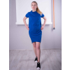upletove_saty_Muse_se_stojeckem_kratky_rukav_barva_kralovsky_modre_zepredu