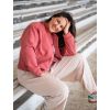 Bomber KURT jahodová plus size XXL