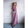 Maxi šaty GWEN starorůžová plesový look
