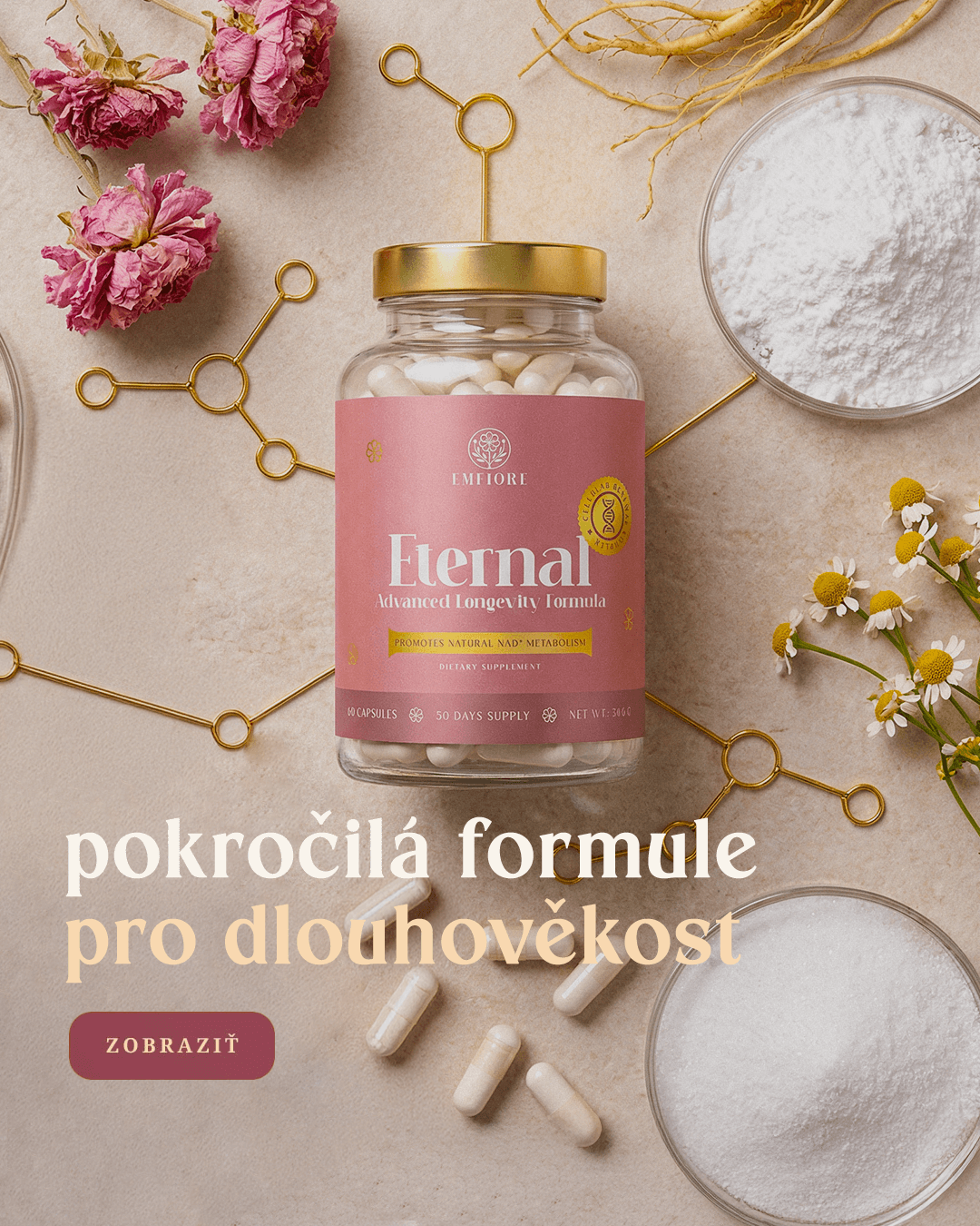 EMFIORE ETERNAL – Pokročilá formule pro dlouhověkost